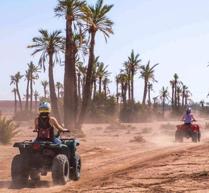 Marrakech: Quad Bike Tours to Desert and Palmeraie - Highly Rated Marrakech Quad Bike Tour