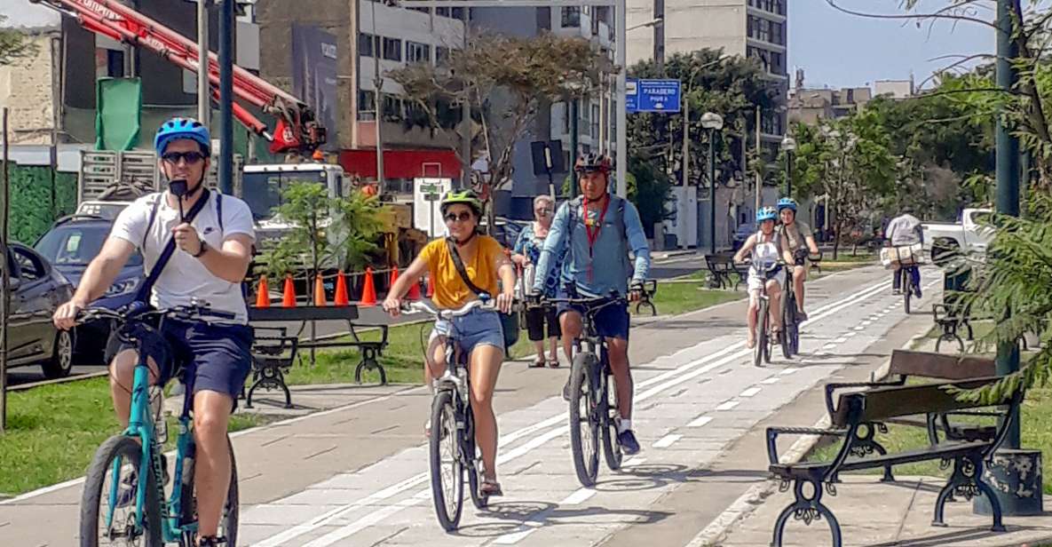 Miraflores: Bohemian Barranco Guided Bike Tour - Guide and Transportation Quality