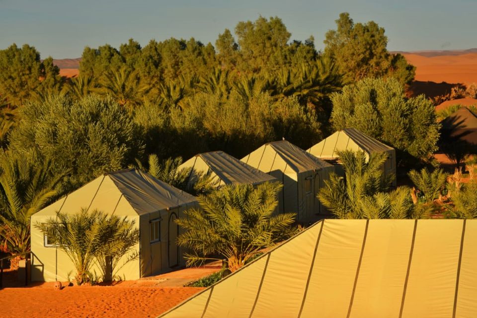 Overnight in Luxury Tent in Desert Camp Erg Chebbi Merzouga - Common questions