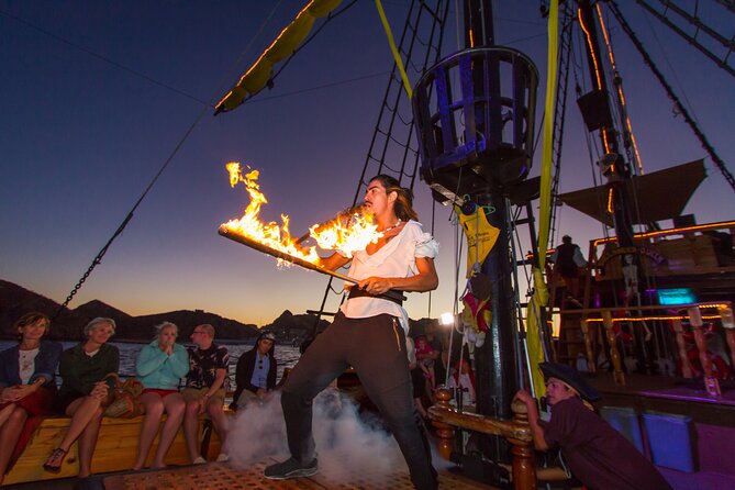 Pirate Ship Sunset Dinner and Show in Los Cabos - Common questions