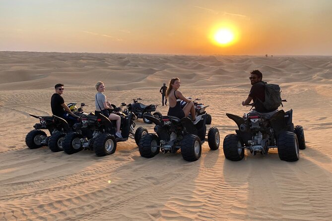 Private Dinner in Middle of Desert With Sunset Quad Bike Tour - How to Book