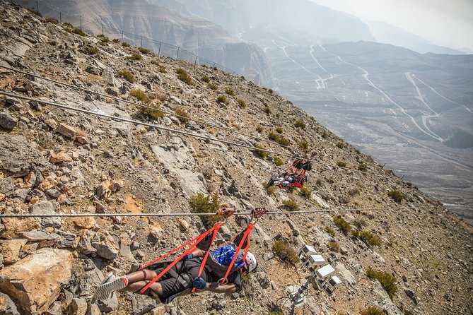 Ras Al Khaimas Jebel Jais Zipline (Worlds Longest) Tour - With Transfers - Weather-Dependent Experience Advisory