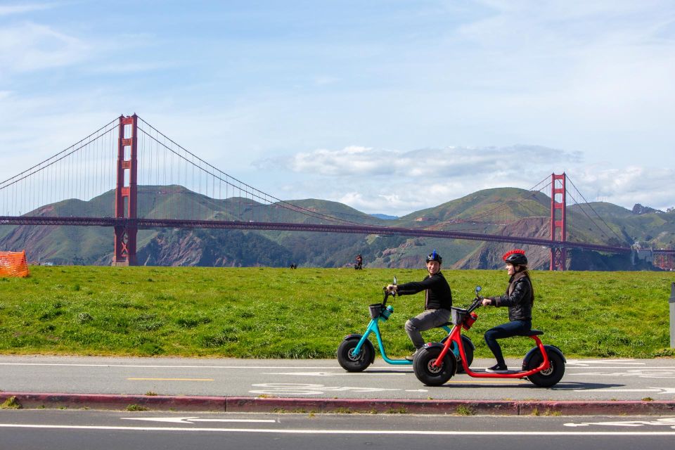 San Francisco: Electric Scooter Rental With GPS Storytelling - Common questions