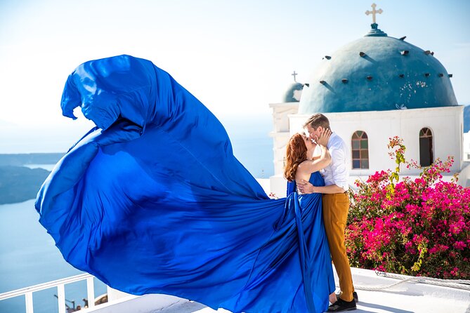 Santorini Flying Dress 2-Hour Photo Session - Additional Information