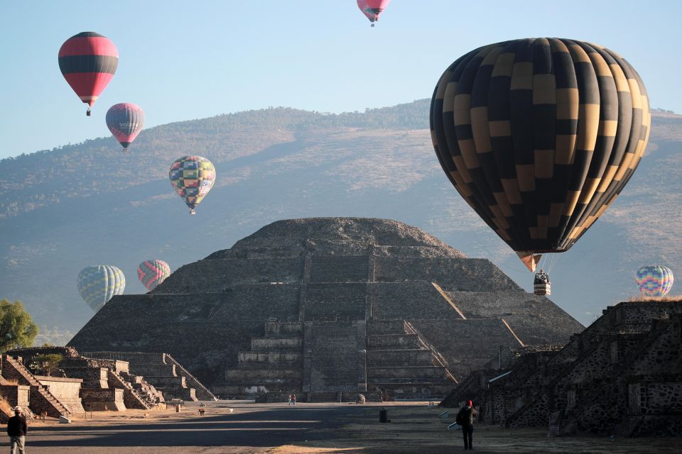 The Best Experience, Hot Air Balloon Flight Over Teotihuacán - Location and Duration