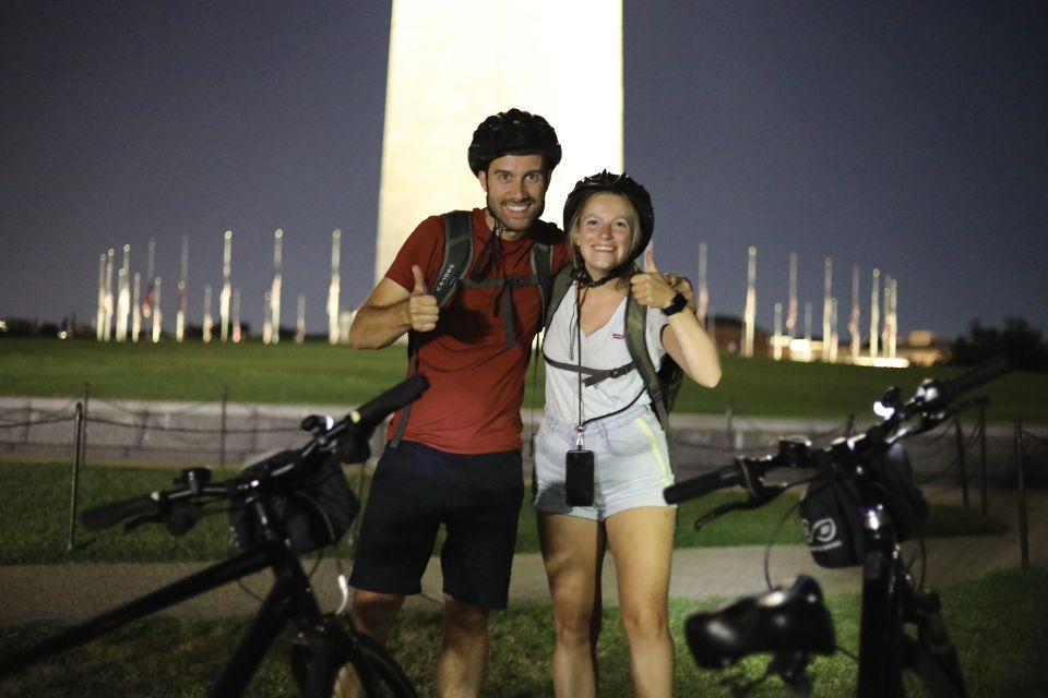 Washington DC Monuments by Night Bike Tour - Recommendations for Enhancing Experience