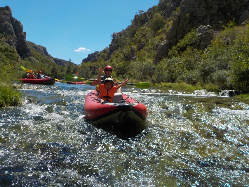 Zadar: River Zrmanja Guided Kayak Safari & Waterfalls - Activity Duration