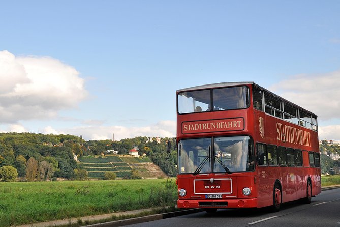 90-Minute Double-Decker Bus Tour in German, Dresden - Key Points