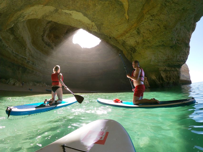 Benagil: Benagil Cave Stand Up PaddleBoard Tour at Sunrise - Full Activity Description