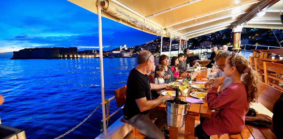 Dubrovnik: Sunset Dinner Cruise Around the Old Town - Common questions