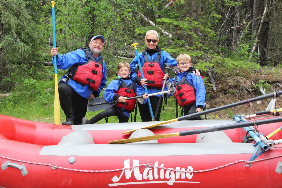 Jasper: Canyon Run Family Whitewater Rafting - Key Points