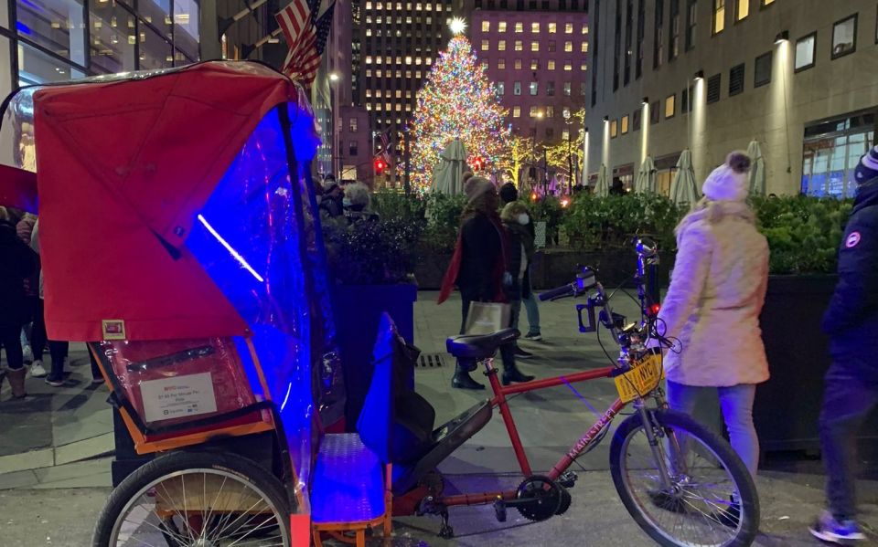 New York City: Guided Christmas Lights Private Pedicab Tour - Last Words