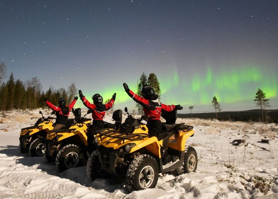 Rovaniemi: Northern Lights Quad Bike Tour - Common questions