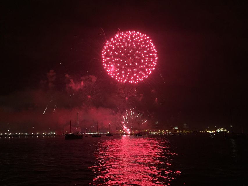 Sail Into 2025: Lisbon Fireworks From the River - Common questions