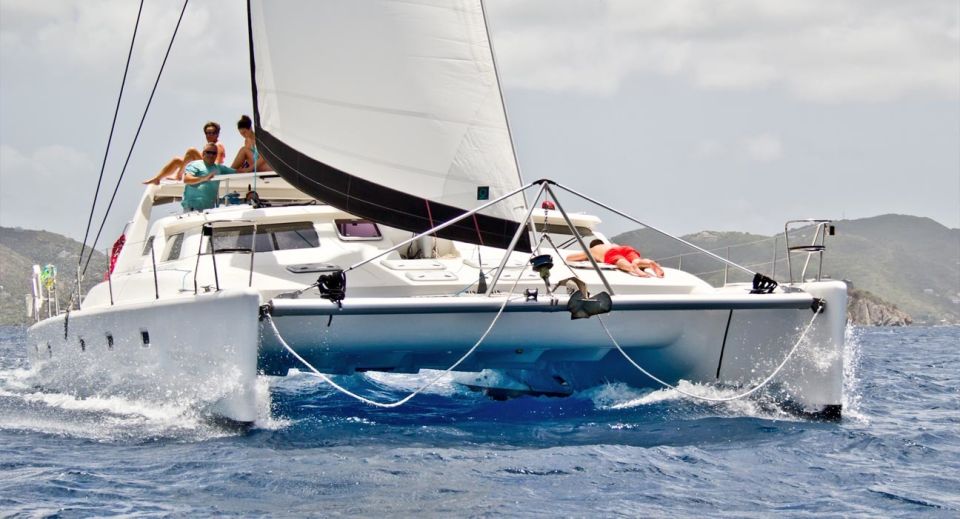 St. Thomas: Private 50-Foot Voyage 500 Catamaran Sail - Key Points