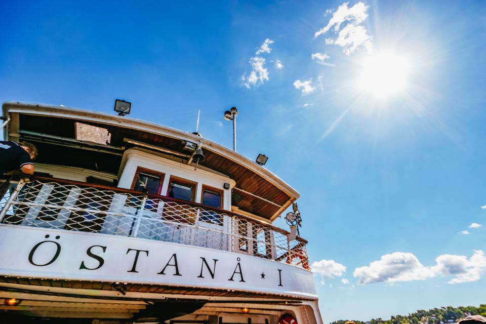 Stockholm: City Archipelago Sightseeing Cruise With Guide - Participant Guidelines