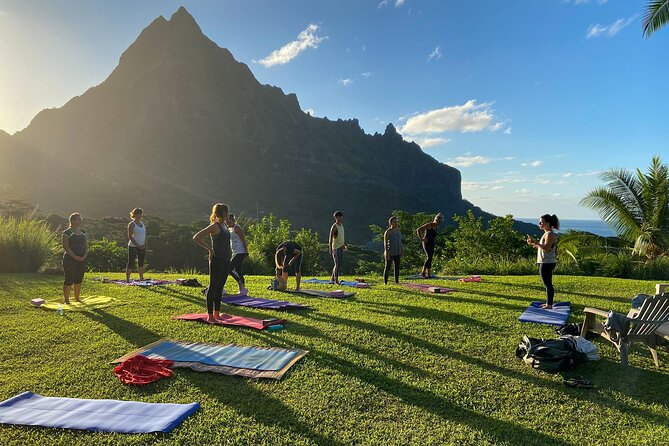 a deep moment of relaxation private yoga class in moorea A Deep Moment of Relaxation - Private Yoga Class in Moorea