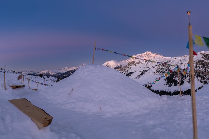 A Night in an Igloo in Arêches Beaufort - Key Points