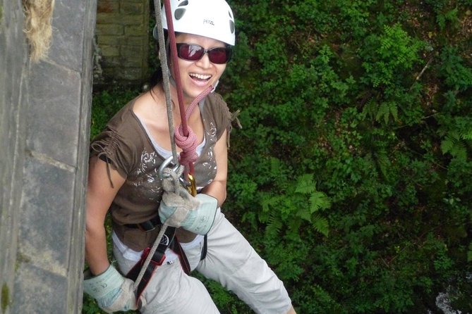 ABSEIL EXPERIENCE off Millers Dale Bridge THE BEST in Derbyshire & Peak District - Key Points