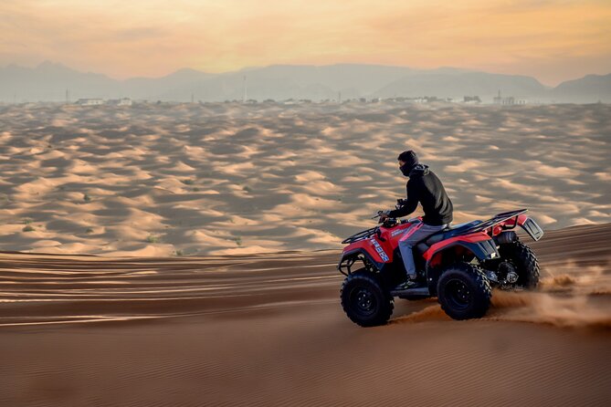 AEON 200/400cc Single Seater Quad Bike Self Drive to Open Desert - Key Points