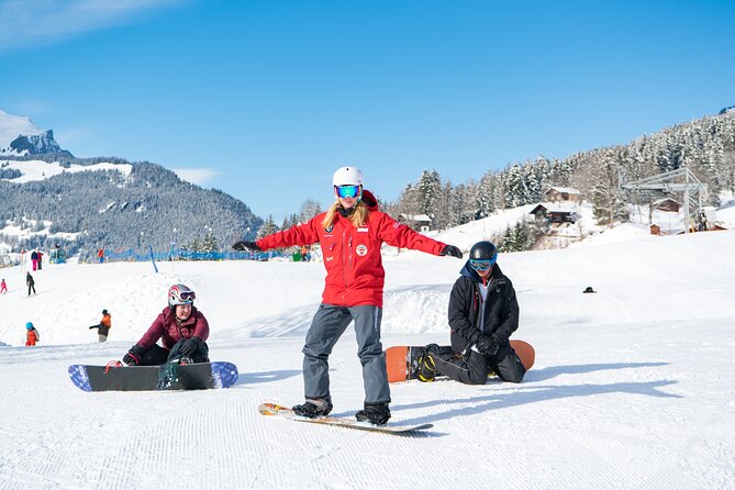 Afternoon Beginner Package Snowboard - Key Points