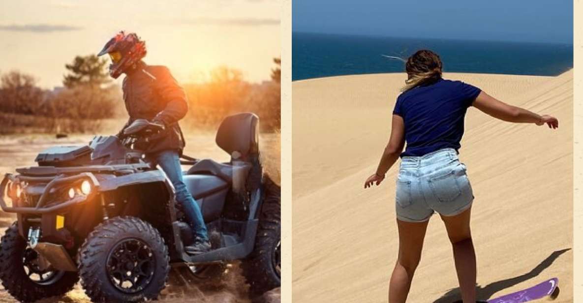 Agadir: Quad Biking in Dunes With Sundbording - Key Points