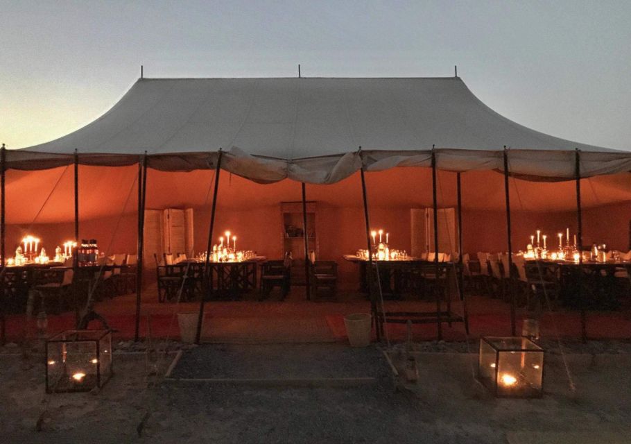 Agafay Desert Dinner and Sunset Camel Ride - From Marrakech - Key Points