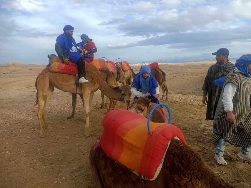 Agafay Desert Quad and Camel Trekking With Dinner - Key Points