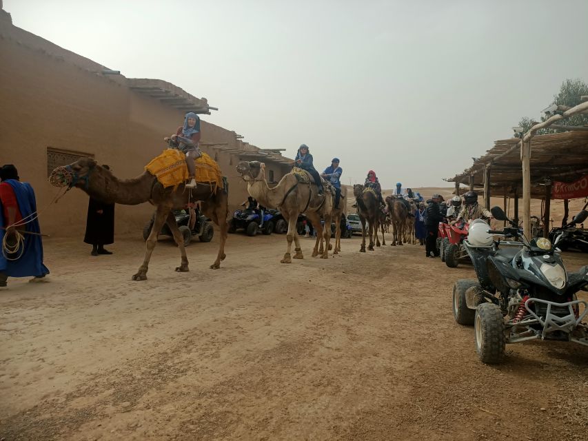 Agafay Desert Sunset Camel Ride Experience With Dinner - Key Points