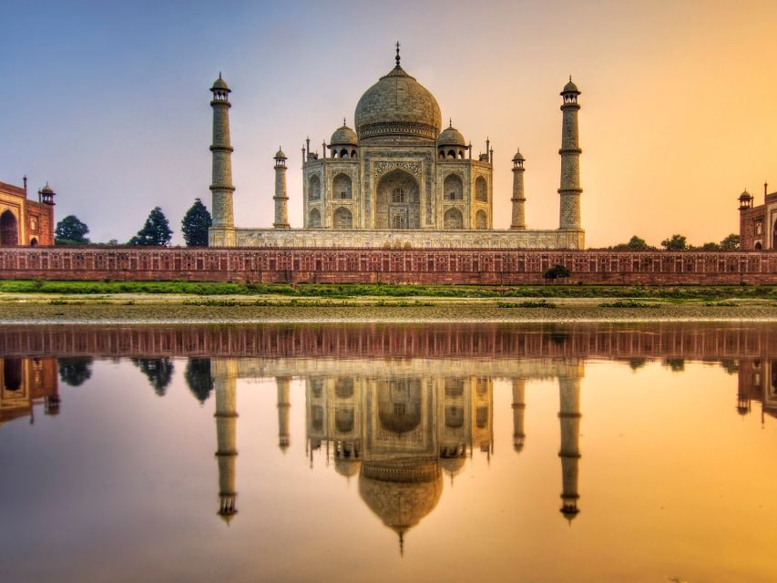 Agra: Taj and Agra Fort E-Tickets & Guide Delhi Transfers - Key Points