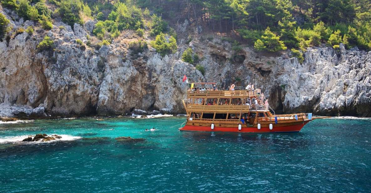 Alanya: Boat Trip With Lunch, Drinks, and Swim Stops - Key Points