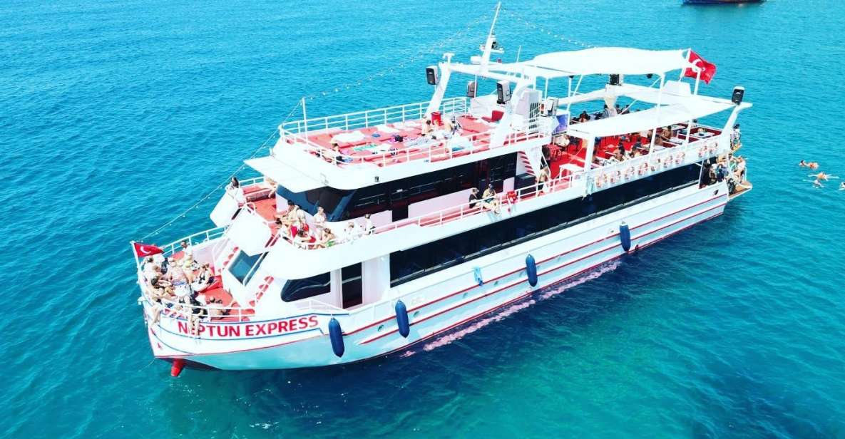 Alanya Express Boat Trip With Lunch & Unlimited Soft Drinks - Key Points