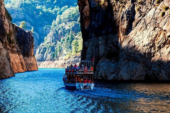 Alanya Green Canyon Boat Trip With Lunch & Hotel Transfer - Key Points