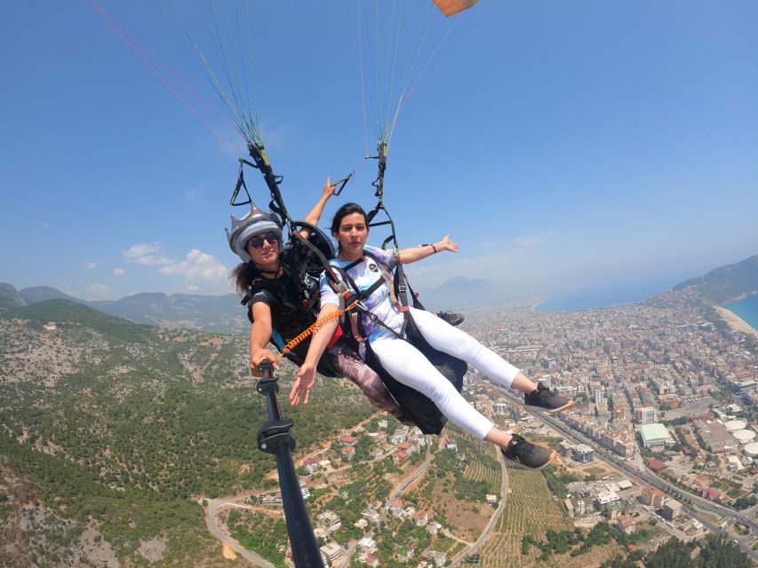 Alanya: Tandem Paragliding Over a Castle and the Sea - Key Points