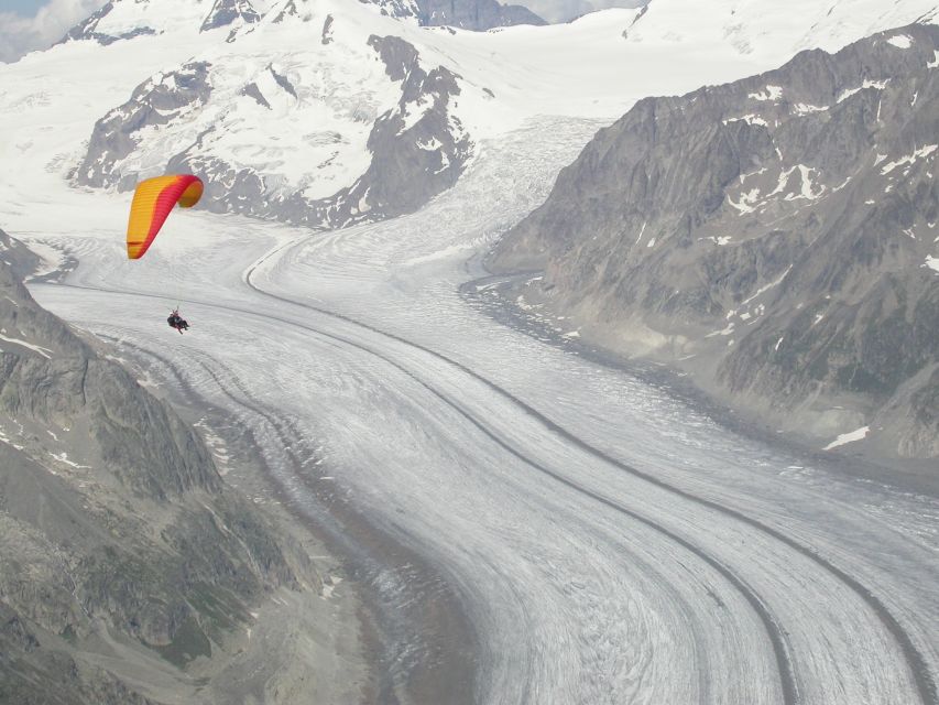 Aletsch Arena: Paragliding Tandem Flight Basic - Key Points