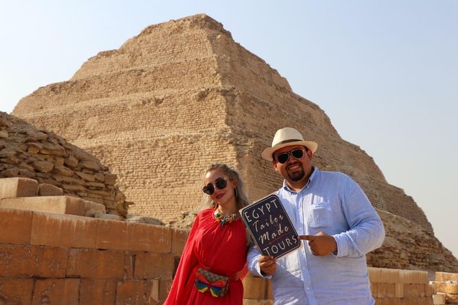 All Inclusive: Day Tour to Giza Pyramids, Saqqara and Dahshur - Key Points