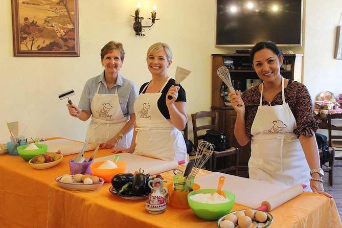 Amalfi Coast & Sorrento Cooking Class School at Farmhouse - Key Points