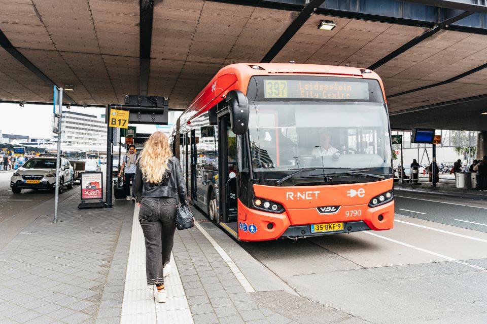Amsterdam: Airport Express Bus Transfer To/From City Center - Key Points