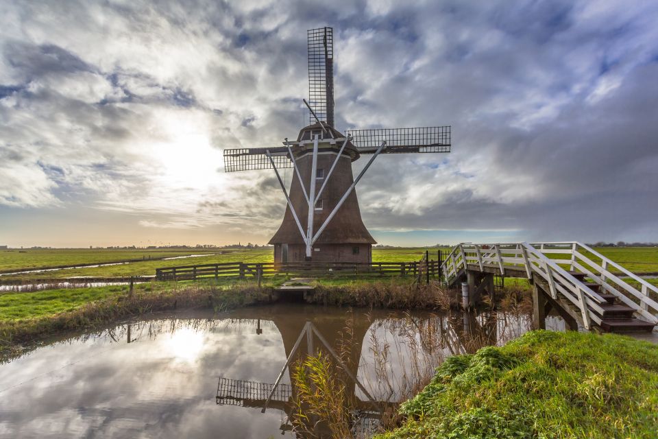 Amsterdam: Authentic Holland Countryside Tour Mill Cruise - Key Points