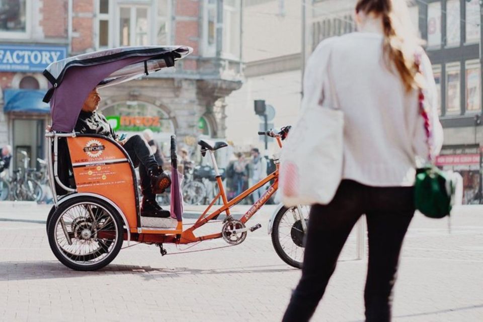 Amsterdam: Private Guided City Tour by Pedicab - Key Points