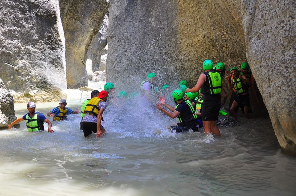 Antalya Köprülü Canyon: Canyoning Rafting ZıP Wiht Lunch - Key Points