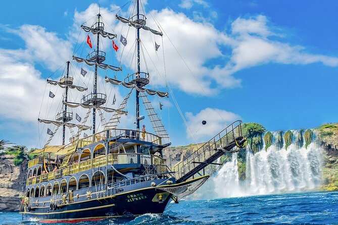 Antalya Pirate Boat Trip W/Animations Lunch & Free Hotel Transfer - Key Points