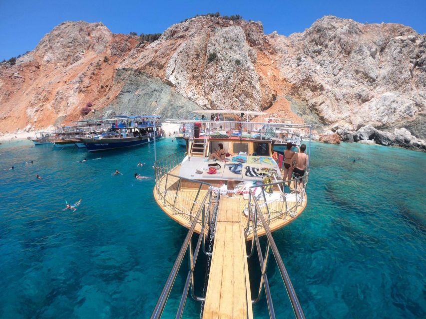 Antalya Suluada Island Boat Trip With Swimming & Snorkeling - Key Points