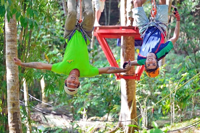 Aonang Fiore Zip Line Adventure in Krabi - Key Points