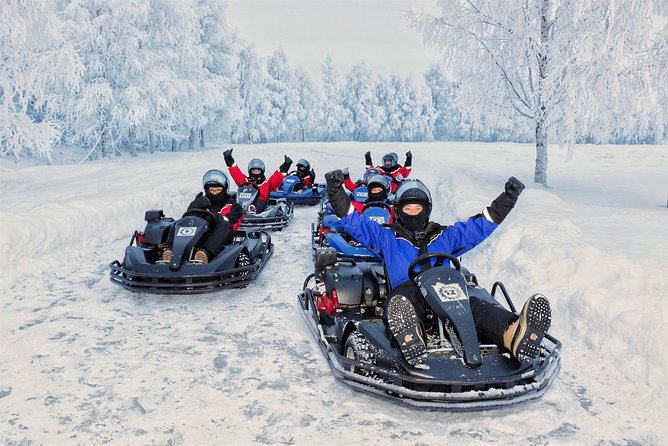 Arctic Ice Karting and Snowmobile Safari - Experience Arctic Ice Karting