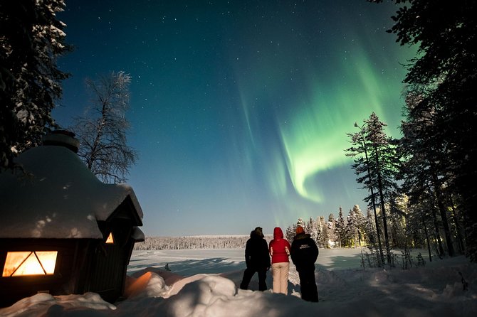 Arctic Lake Aurora Hunt, in a Cozy Lappish Tipi - Experience the Arctic Lake Aurora Hunt