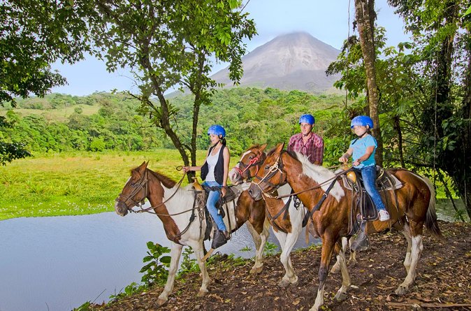Arenal Volcano River Horseback Riding Tour - Key Points