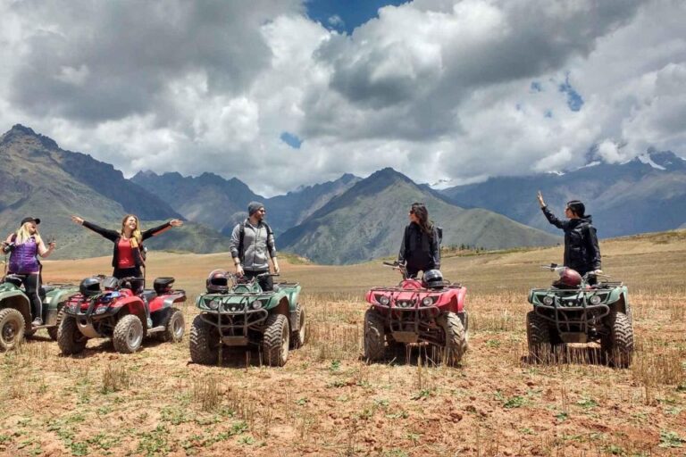 ATV Tour Maras, Moray and Cusco Salt Mines