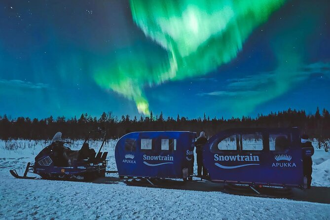 Aurora Hunt by the Snowtrain in Apukka Resort, Rovaniemi - Key Points