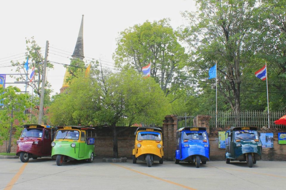 Ayutthaya Evening Tuk Tuk Temples Tour From Bangkok - Key Points